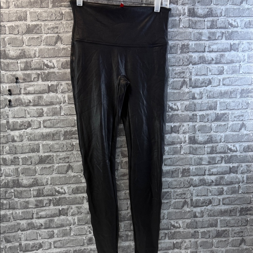 SPANX‎ Black High-Waisted Leggings